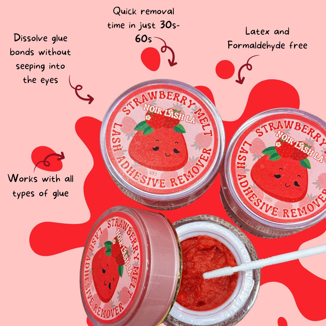 Strawberry Melt Lash Cream Adhesive Remover đ